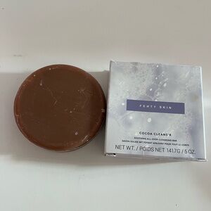 FENTY SKIN Cocoa Cleans'r Smoothing All-Over Cleansing Bar NEW NIB NWT
